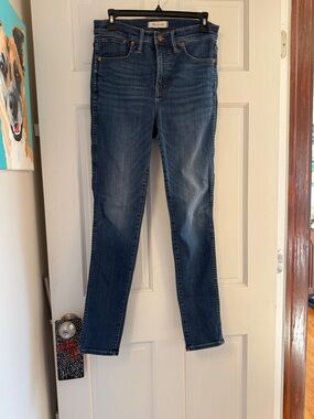 Madewell Skinny Jeans in Medium Blue Wash